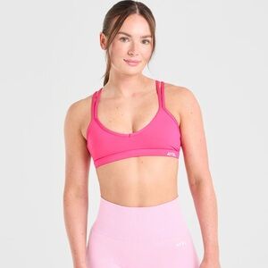NWT- AYBL- ESSENTIAL STRAPPY SPORTS BRA
Hot Pink, size Medium, color:hot pink